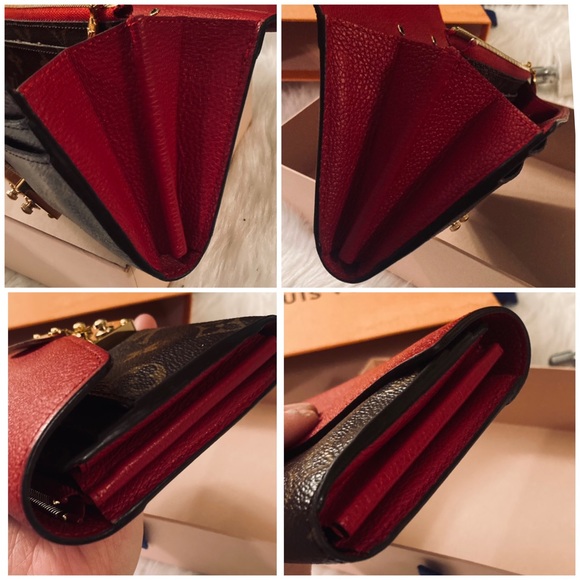 Louis Vuitton Cerise Monogram Canvas Pallas Wallet/Clutch - Picture 13 of 16